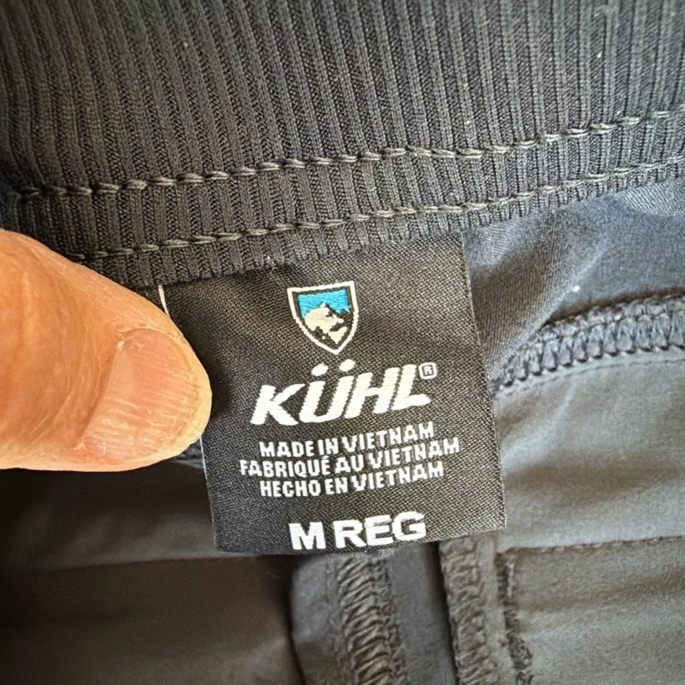 KÜHL Freeflex Dash Pants Women’s M Regular Koal Pull-On UPF 50 Zip Pockets - Picture 8 of 10